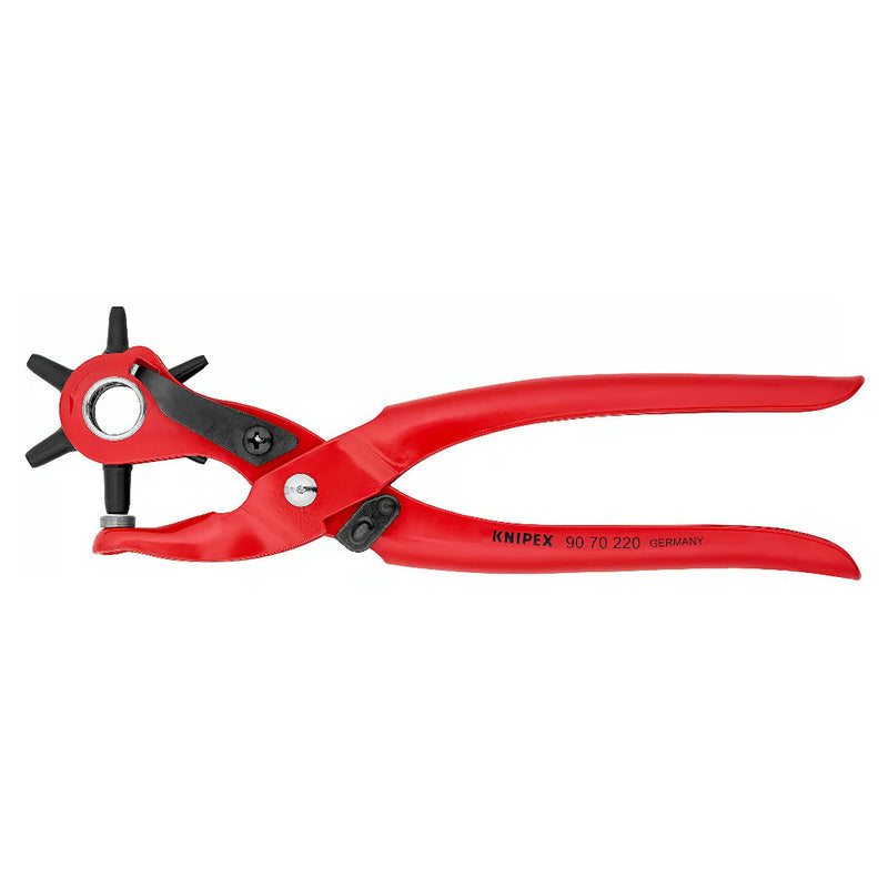 Kìm bấm lỗ KNIPEX 90 70 220 chiều dài 220mm, đường kính lỗ bấm từ 2mm - 5mm