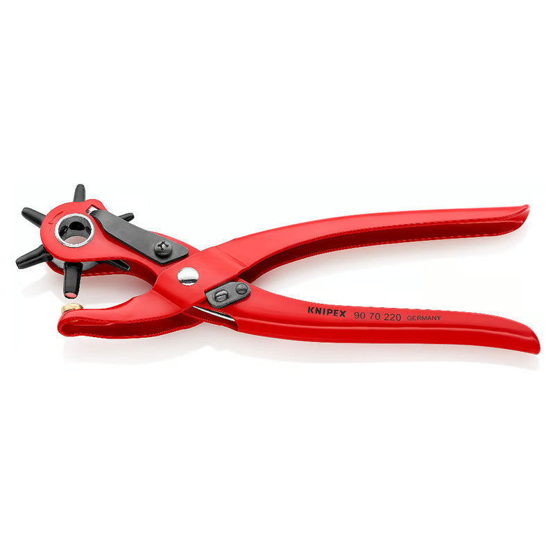 Kìm bấm lỗ KNIPEX 90 70 220 chiều dài 220mm, đường kính lỗ bấm từ 2mm - 5mm