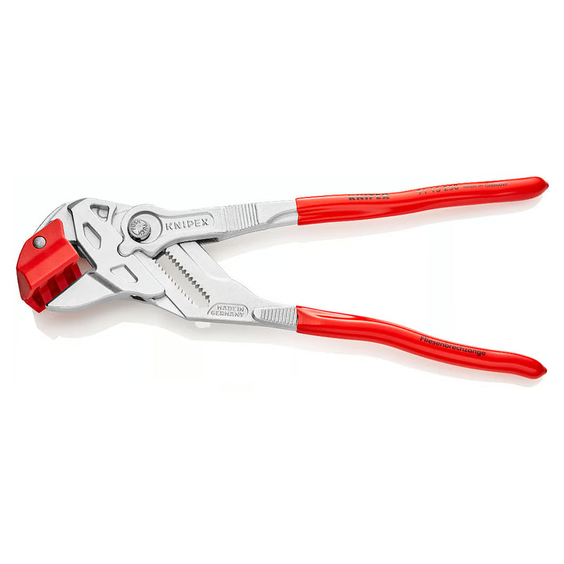Kìm bẻ gạch men KNIPEX 91 13 250 chiều dài 250mm, mạ Chrome, tay cầm bọc nhựa chống trượt