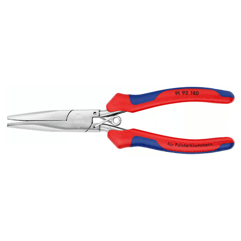 Kìm bấm vòng kẹp Hog Rings KNIPEX 91 92 180 chiều dài 185mm, tay cầm bọc nhựa chống trượt