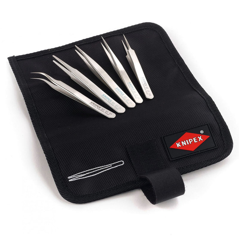 Bộ nhíp gắp linh kiện điện tử 5 chi tiết KNIPEX 92 00 02