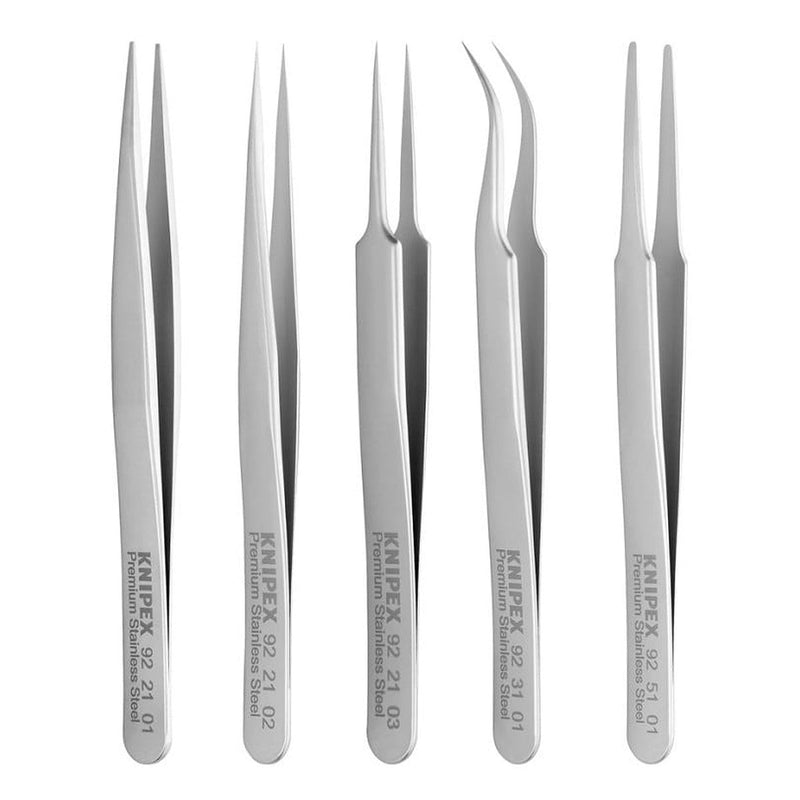 Bộ nhíp gắp linh kiện điện tử 5 chi tiết KNIPEX 92 00 02