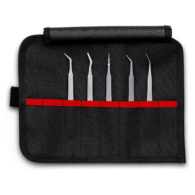 Bộ nhíp gắp linh kiện điện tử SMD 5 chi tiết KNIPEX 92 00 03