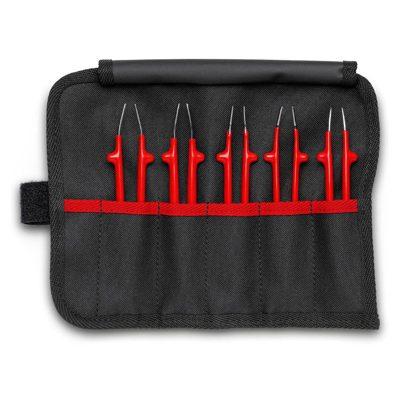 Bộ nhíp gắp linh kiện điện tử, cách điện 1000V 5 chi tiết KNIPEX 92 00 04