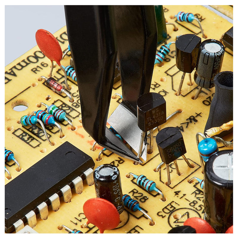 Nhíp cắt linh kiện điện tử, chống tĩnh điện KNIPEX 92 11 01 ESD kích thước đầu mũi 4.75 x 10mm