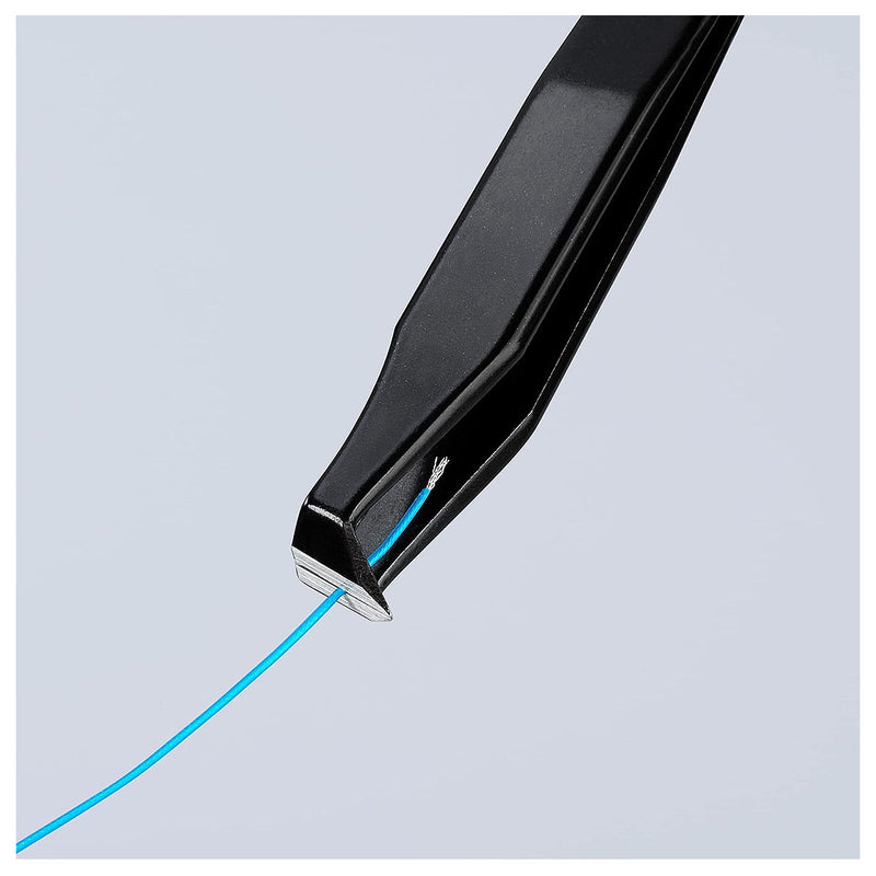 Nhíp cắt linh kiện điện tử, chống tĩnh điện KNIPEX 92 11 01 ESD kích thước đầu mũi 4.75 x 10mm