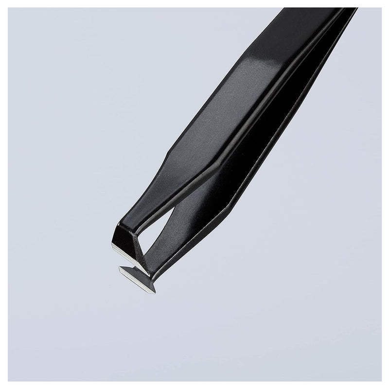 Nhíp cắt linh kiện điện tử, chống tĩnh điện KNIPEX 92 11 01 ESD kích thước đầu mũi 4.75 x 10mm