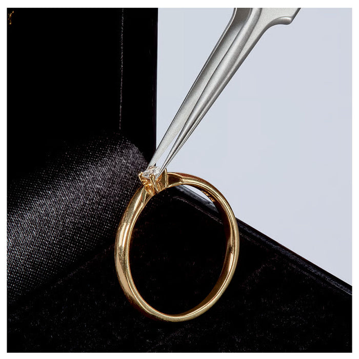 Nhíp gắp linh kiện điện tử, mũi siêu nhọn KNIPEX 92 21 03 kích thước đầu mũi 0.06 x 0.12mm