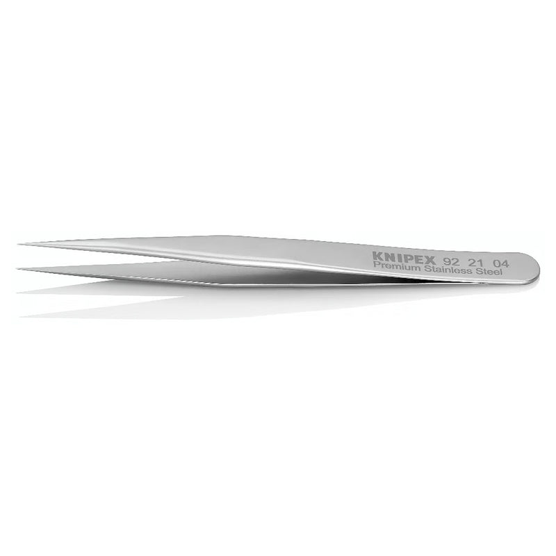 Nhíp gắp linh kiện điện tử mini, mũi siêu nhọn KNIPEX 92 21 04 kích thước đầu mũi 0.09 x 0.15mm