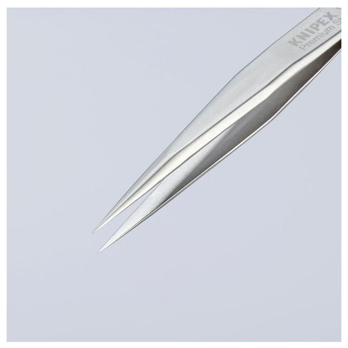 Nhíp gắp linh kiện điện tử mini, mũi siêu nhọn KNIPEX 92 21 05 kích thước đầu mũi 0.1 x 0.2mm