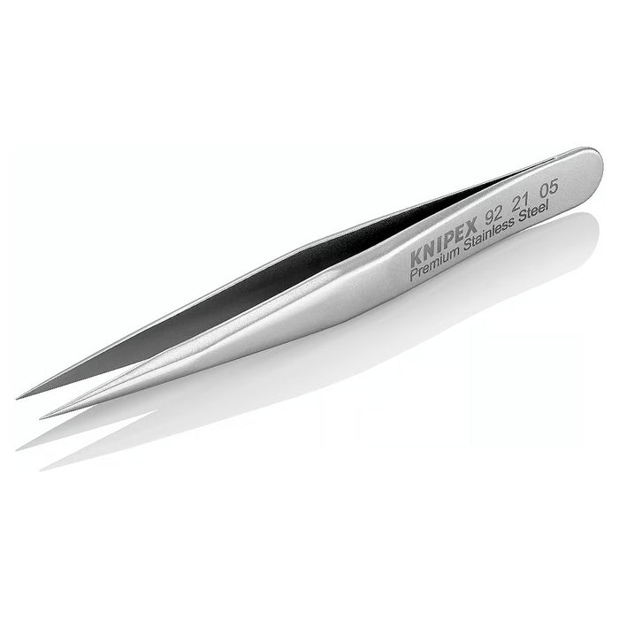 Nhíp gắp linh kiện điện tử mini, mũi siêu nhọn KNIPEX 92 21 05 kích thước đầu mũi 0.1 x 0.2mm