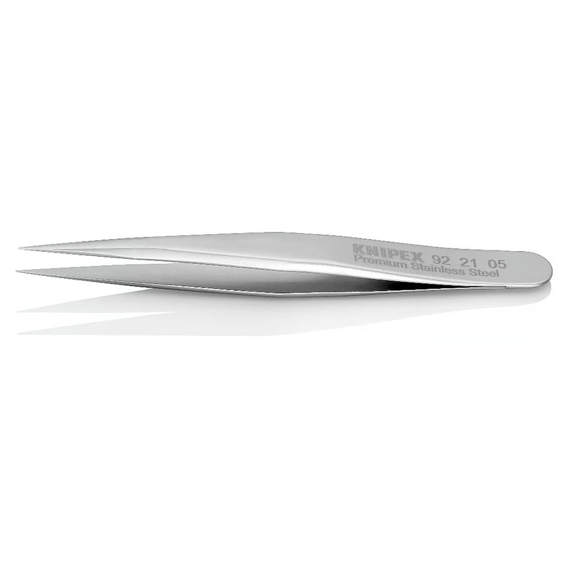 Nhíp gắp linh kiện điện tử mini, mũi siêu nhọn KNIPEX 92 21 05 kích thước đầu mũi 0.1 x 0.2mm