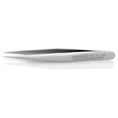 Nhíp gắp linh kiện điện tử mini, mũi siêu nhọn KNIPEX 92 21 05 kích thước đầu mũi 0.1 x 0.2mm