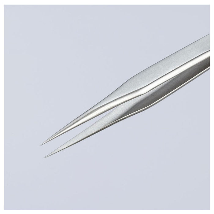 Nhíp gắp linh kiện điện tử mini, mũi siêu nhọn KNIPEX 92 21 06 kích thước đầu mũi 0.08 x 0.13mm