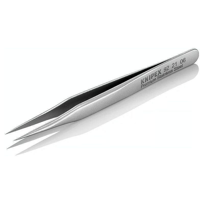 Nhíp gắp linh kiện điện tử mini, mũi siêu nhọn KNIPEX 92 21 06 kích thước đầu mũi 0.08 x 0.13mm