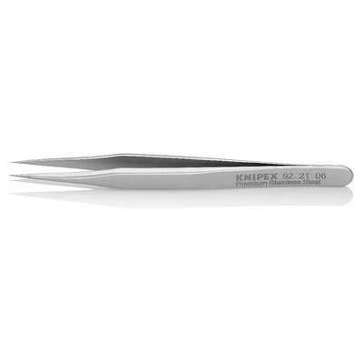 Nhíp gắp linh kiện điện tử mini, mũi siêu nhọn KNIPEX 92 21 06 kích thước đầu mũi 0.08 x 0.13mm