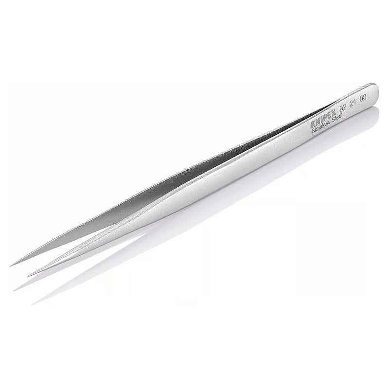 Nhíp gắp linh kiện điện tử dòng Universal, mũi siêu nhọn KNIPEX 92 21 08 kích thước đầu mũi 0.2 x 0.3mm