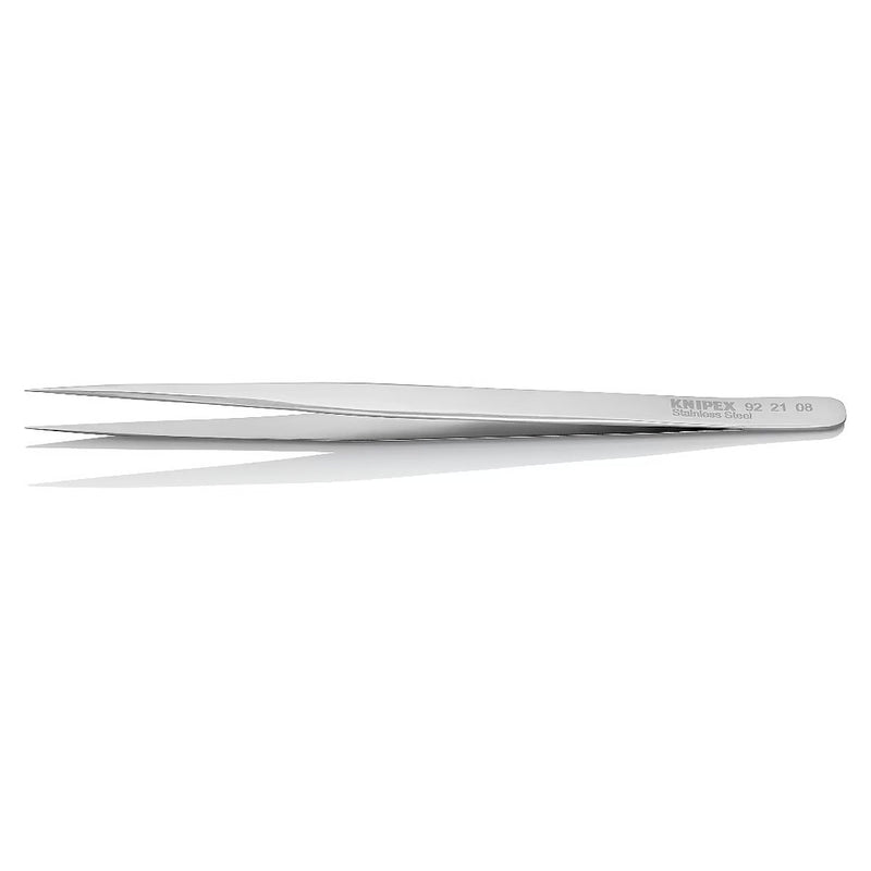 Nhíp gắp linh kiện điện tử dòng Universal, mũi siêu nhọn KNIPEX 92 21 08 kích thước đầu mũi 0.2 x 0.3mm