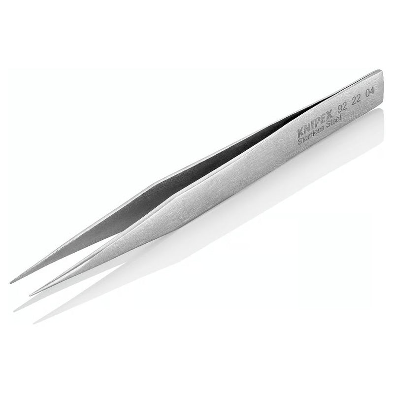 Nhíp gắp linh kiện điện tử dòng Universal, mũi nhọn KNIPEX 92 22 04 kích thước đầu mũi 0.3 x 0.5mm