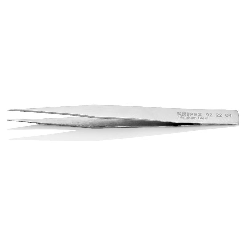 Nhíp gắp linh kiện điện tử dòng Universal, mũi nhọn KNIPEX 92 22 04 kích thước đầu mũi 0.3 x 0.5mm