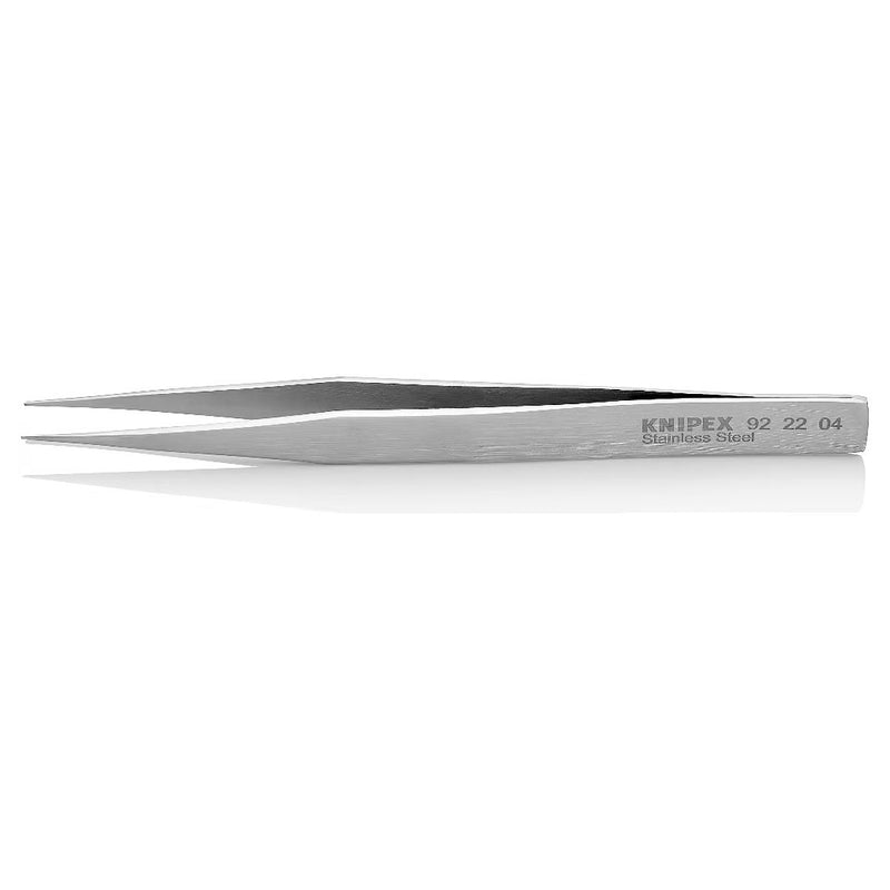 Nhíp gắp linh kiện điện tử dòng Universal, mũi nhọn KNIPEX 92 22 04 kích thước đầu mũi 0.3 x 0.5mm