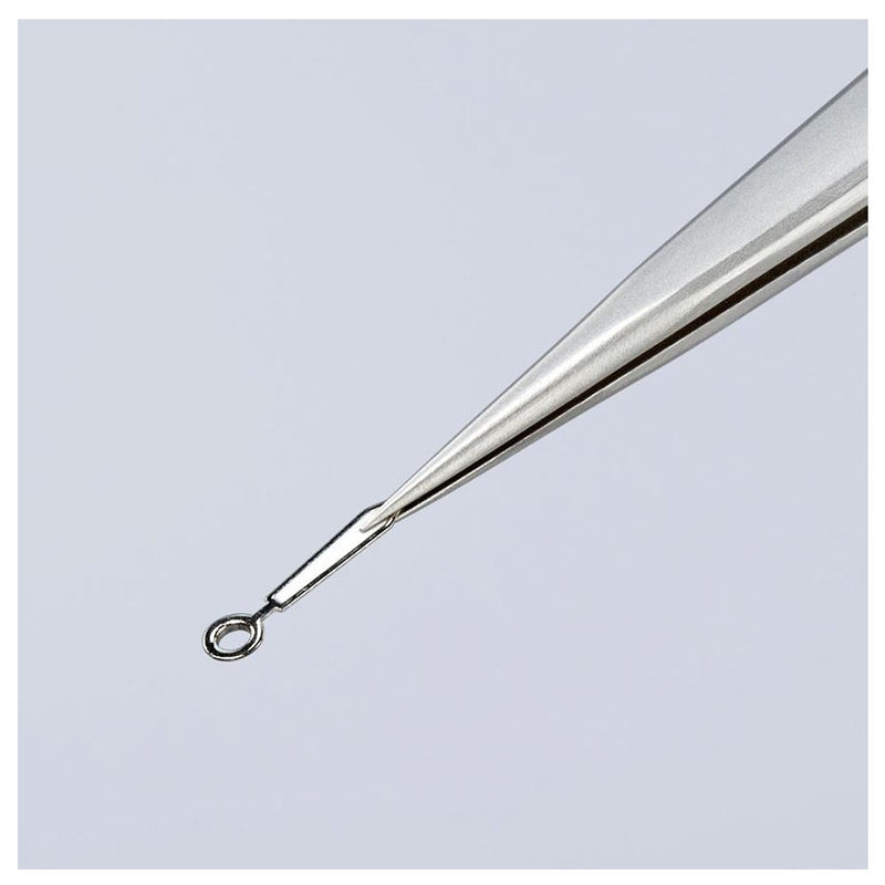 Nhíp gắp linh kiện điện tử dòng Universal, mũi siêu nhọn KNIPEX 92 22 07 kích thước đầu mũi 0.2 x 0.25mm