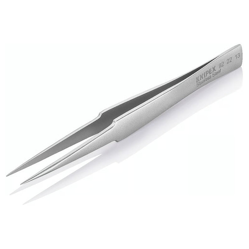 Nhíp gắp linh kiện điện tử dòng Universal, mũi nhọn KNIPEX 92 22 13 kích thước đầu mũi 0.4 x 0.5mm
