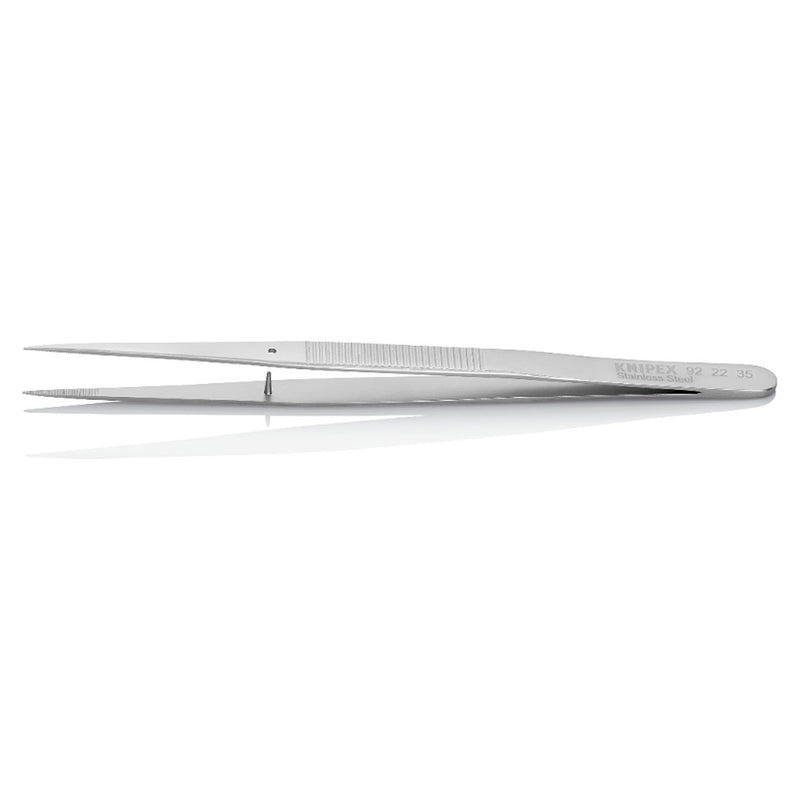 Nhíp gắp linh kiện điện tử dòng Universal, mũi nhọn KNIPEX 92 22 35 kích thước đầu mũi 0.5 x 0.5mm