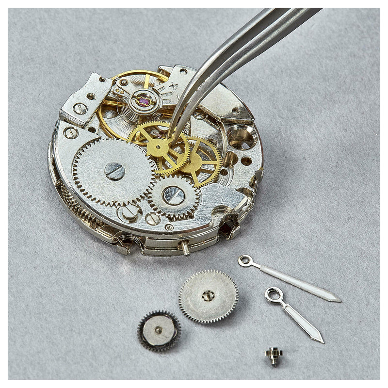 Nhíp gắp linh kiện điện tử dòng Universal, mũi siêu nhọn cong 35° KNIPEX 92 32 29 kích thước đầu mũi 0.25 x 0.3mm