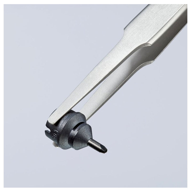 Nhíp gắp linh kiện điện tử dòng Universal KNIPEX 92 52 23 kích thước đầu mũi 0.3 x 2.0mm