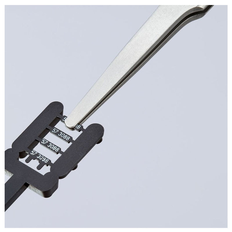 Nhíp gắp linh kiện điện tử dòng Universal KNIPEX 92 52 23 kích thước đầu mũi 0.3 x 2.0mm