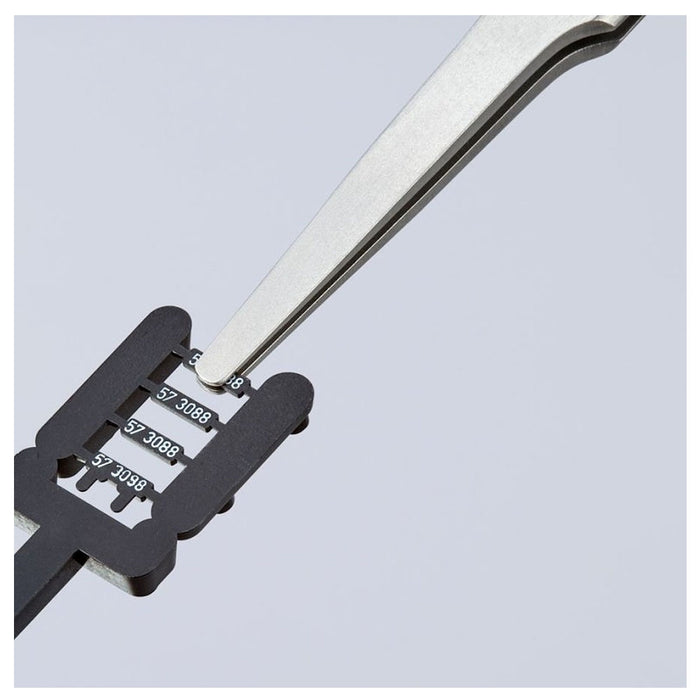 Nhíp gắp linh kiện điện tử dòng Universal KNIPEX 92 52 23 kích thước đầu mũi 0.3 x 2.0mm