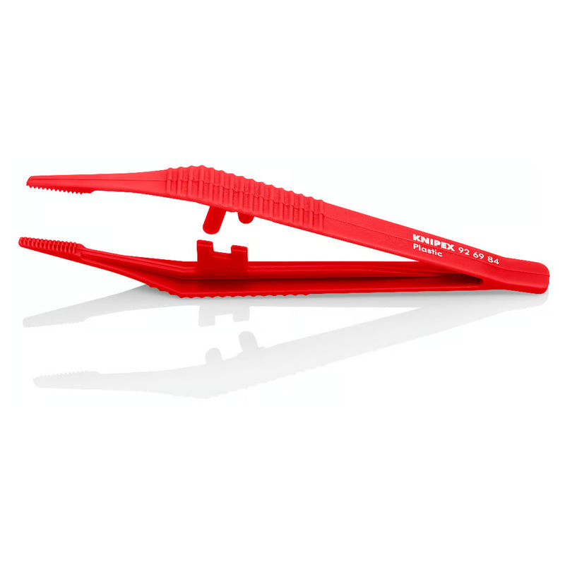 Nhíp gắp dùng cho y tế, chất liệu nhựa KNIPEX 92 69 84 chiều dài 129mm, đầu nhịp nhọn 2.0mm