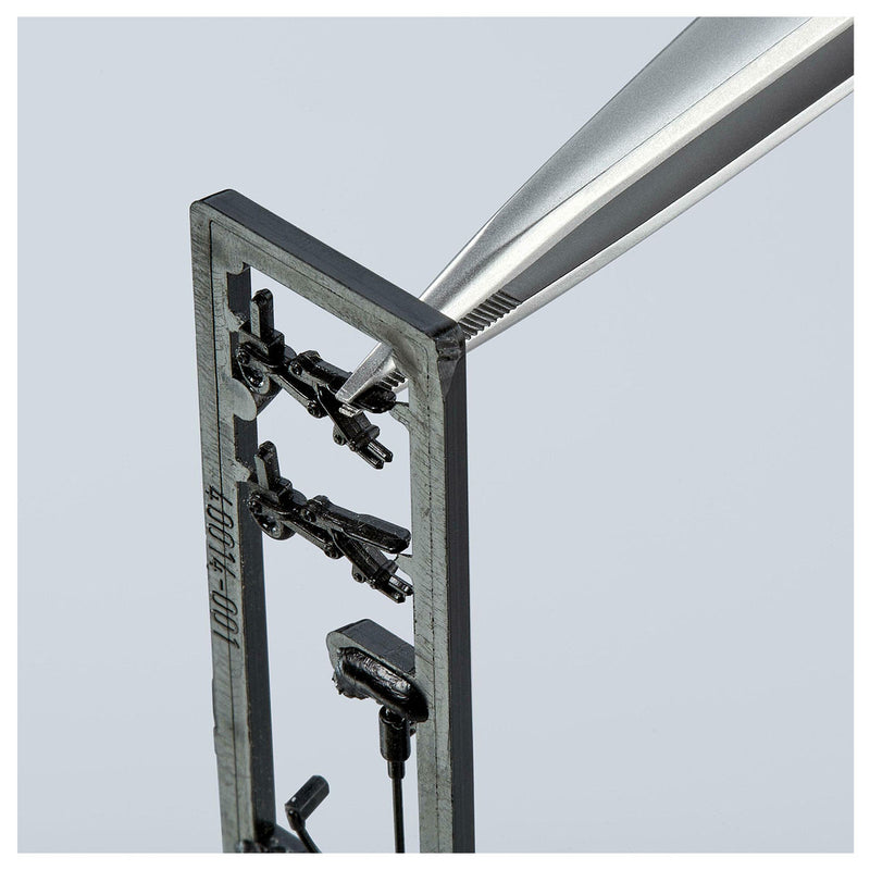 Nhíp gắp linh kiện điện tử dòng Universal KNIPEX 92 84 18 kích thước đầu mũi 0.5 x 1.0mm