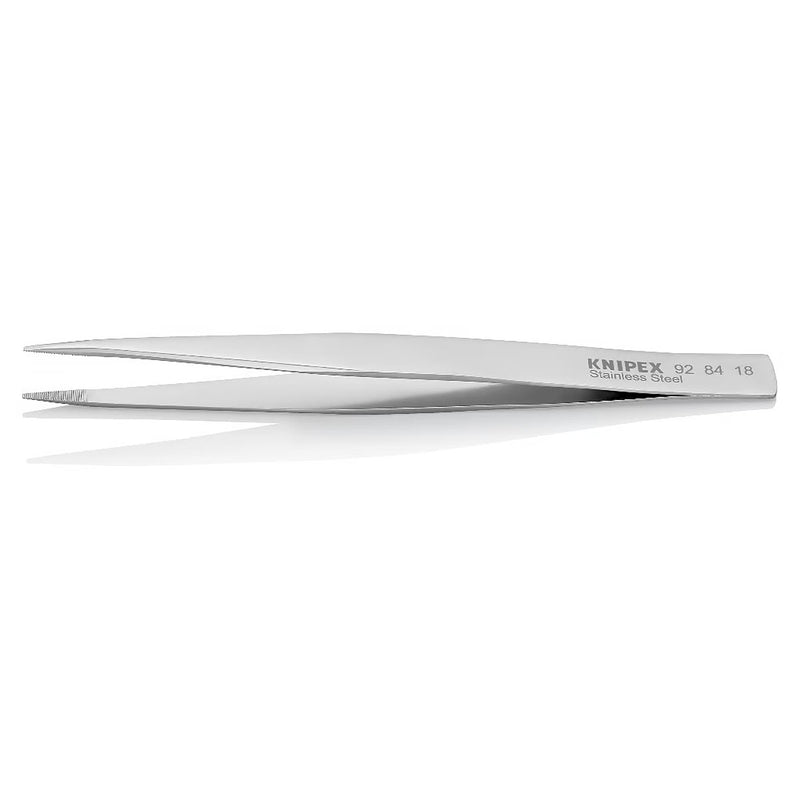 Nhíp gắp linh kiện điện tử dòng Universal KNIPEX 92 84 18 kích thước đầu mũi 0.5 x 1.0mm
