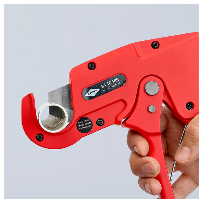 Dụng cụ cắt ống nhựa KNIPEX 94 10 185 chiều dài 185mm, đường kính cắt từ 6mm - 35mm