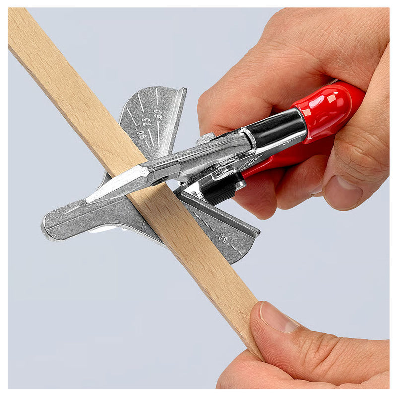 Kìm cắt nhựa và cao su KNIPEX 94 35 215 chiều dài 215mm, mạ Chrome, tay cầm bọc nhựa chống trượt