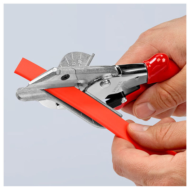 Kìm cắt nhựa và cao su KNIPEX 94 35 215 chiều dài 215mm, mạ Chrome, tay cầm bọc nhựa chống trượt