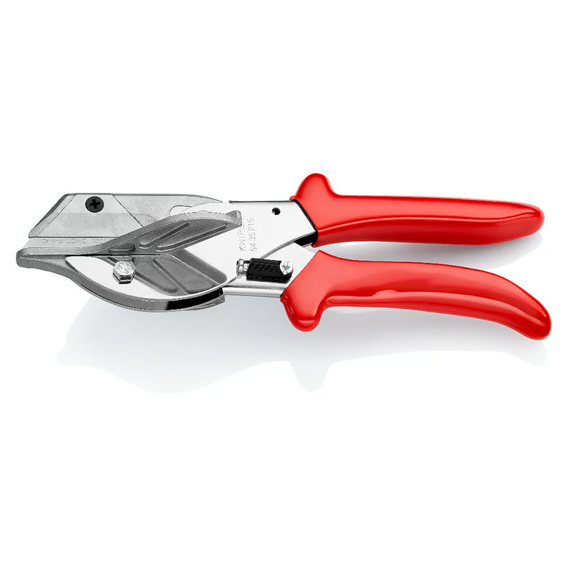 Kìm cắt nhựa và cao su KNIPEX 94 35 215 chiều dài 215mm, mạ Chrome, tay cầm bọc nhựa chống trượt