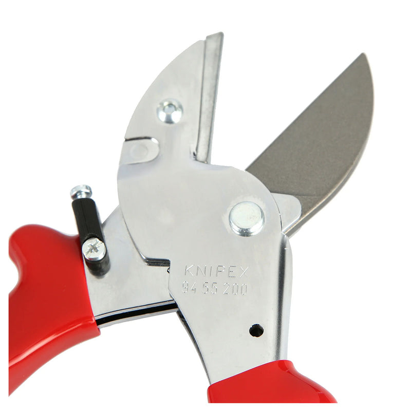 Kìm cắt nhựa KNIPEX 94 55 200 chiều dài 200mm, mạ Chrome, tay cầm bọc nhựa chống trượt