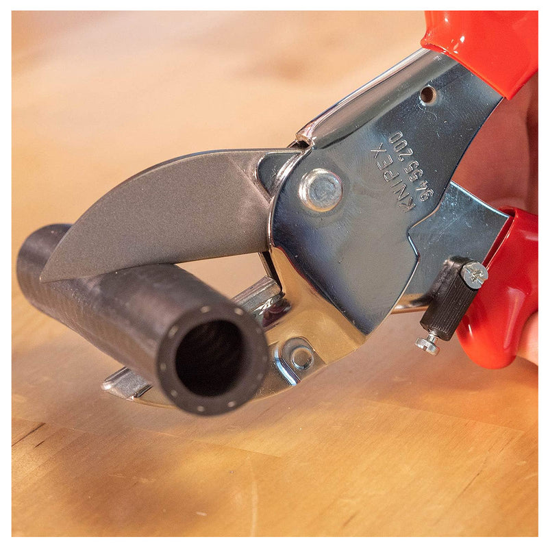 Kìm cắt nhựa KNIPEX 94 55 200 chiều dài 200mm, mạ Chrome, tay cầm bọc nhựa chống trượt