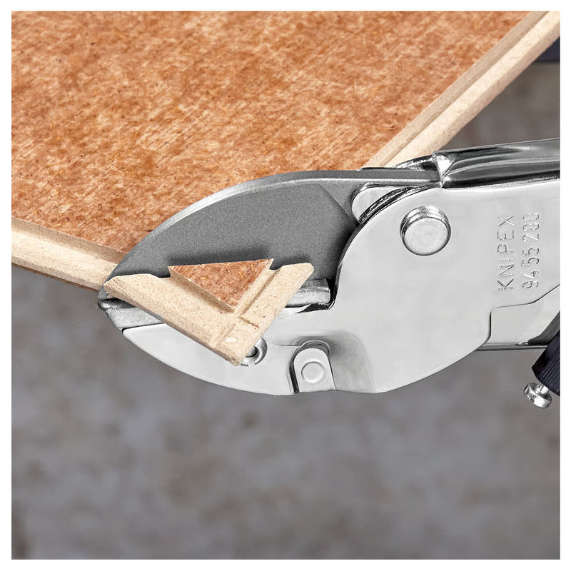 Kìm cắt nhựa KNIPEX 94 55 200 chiều dài 200mm, mạ Chrome, tay cầm bọc nhựa chống trượt