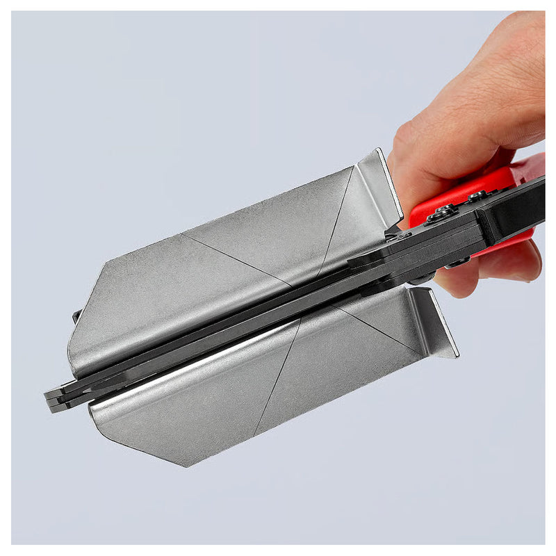 Kìm cắt nhựa, chuyên dùng cắt máng điện, nẹp điện KNIPEX 95 02 21 chiều dài 275mm, tay cầm bọc nhựa chống trượt