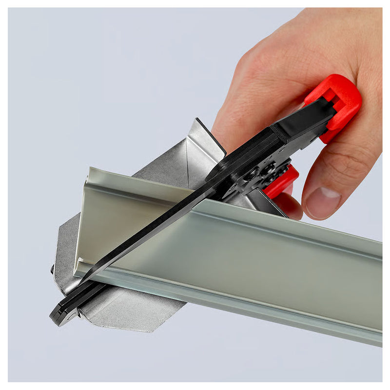 Kìm cắt nhựa, chuyên dùng cắt máng điện, nẹp điện KNIPEX 95 02 21 chiều dài 275mm, tay cầm bọc nhựa chống trượt