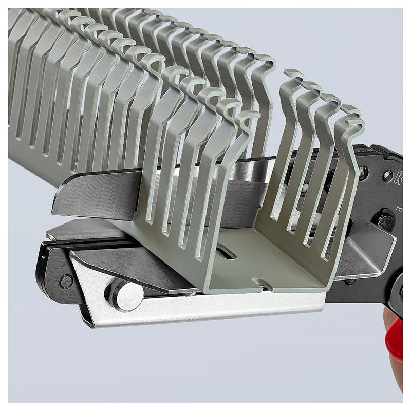 Kìm cắt nhựa, chuyên dùng cắt máng điện, nẹp điện KNIPEX 95 02 21 chiều dài 275mm, tay cầm bọc nhựa chống trượt