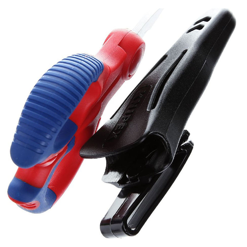 Kéo cắt, chuyên dùng cho thợ điện KNIPEX 95 05 155 SB chiều dài 155mm, tay cầm bọc nhựa chống trượt