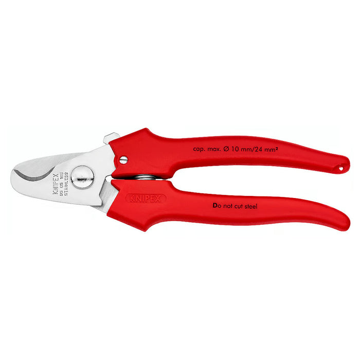 Kìm cắt cáp KNIPEX 95 05 165 chiều dài 165mm, tay cầm bọc nhựa cứng chống va đập