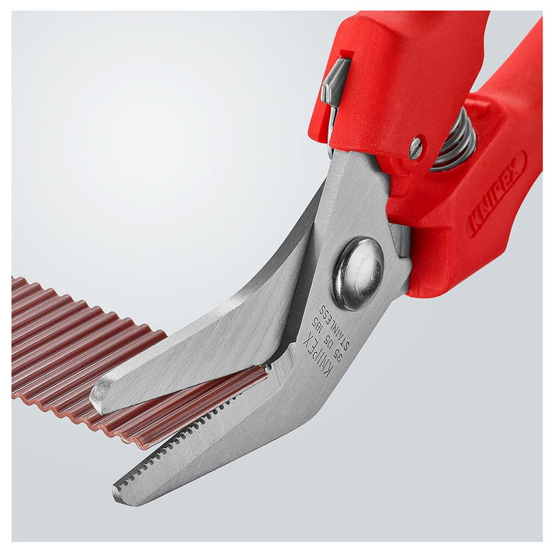 Kéo cắt đa năng góc cắt 40° KNIPEX 95 05 185 chiều dài 185mm