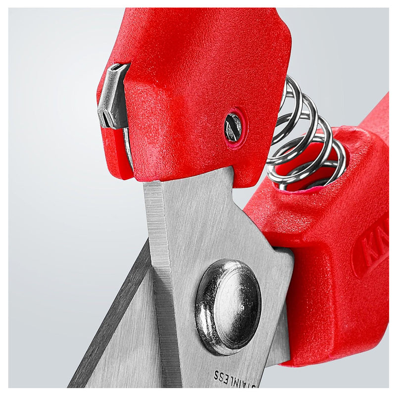 Kéo cắt đa năng góc cắt 40° KNIPEX 95 05 185 chiều dài 185mm