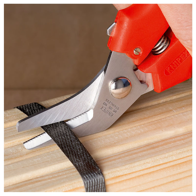 Kéo cắt đa năng góc cắt 40° KNIPEX 95 05 185 chiều dài 185mm